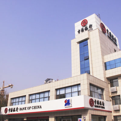 中国银行沧州分公司楼体广告装修