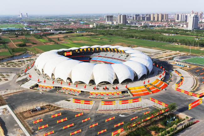 大图体育场鸟瞰图